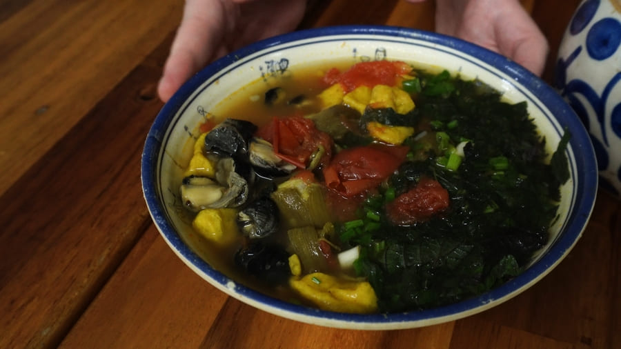 bun oc snail soup in vietnam 1