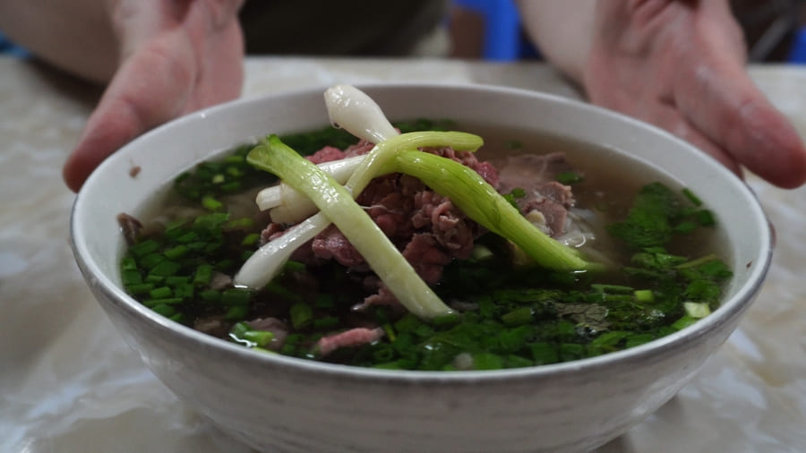 pho bo soup in vietnam